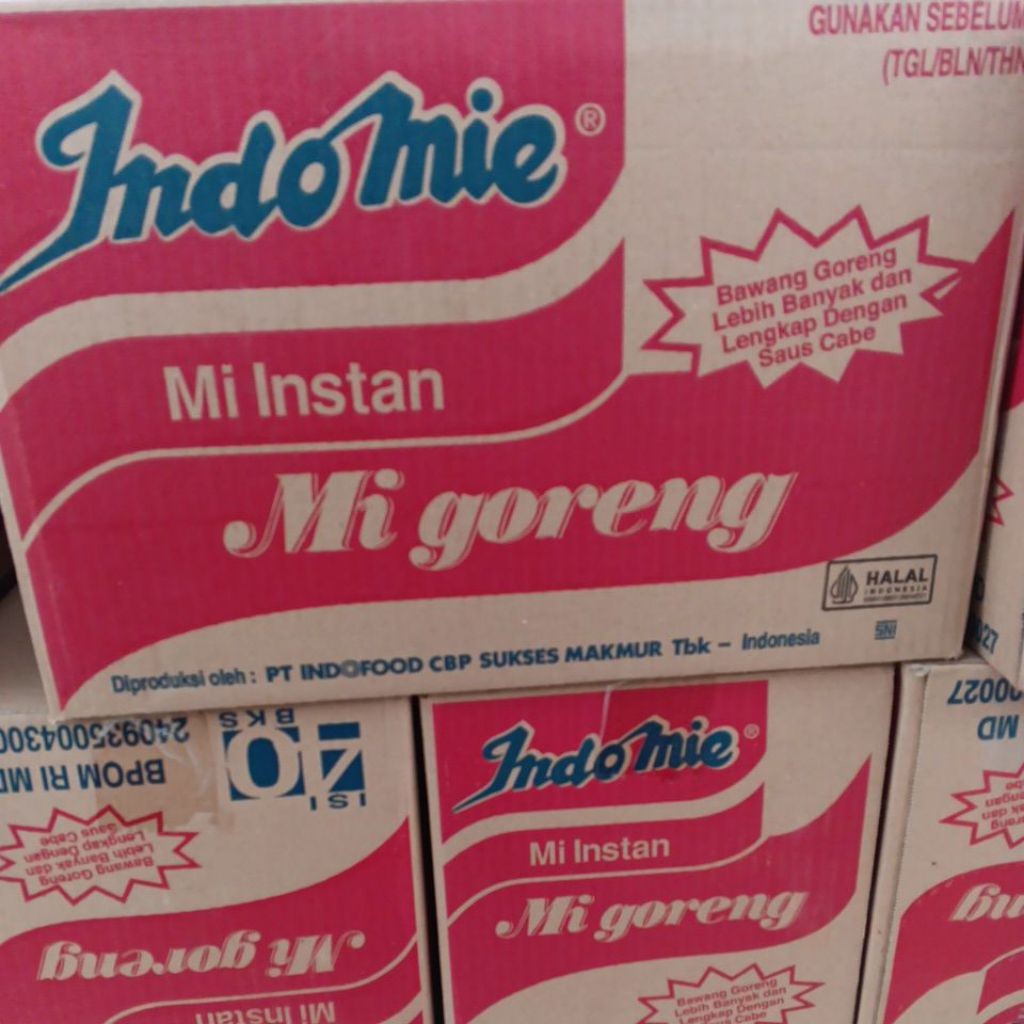 

INDOMIE GORENG MIX 1 DUS 40 PCS
