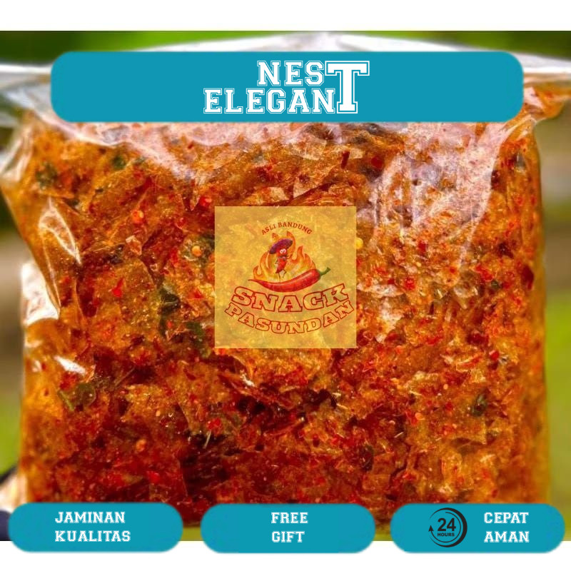 

Keripik Kaca Pedas Daun Jeruk 1Kg Bumbu Melimpah