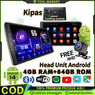 4G+64G IPS Screen Head Unit Android 7/9/10/11.8 Inch Car Android 13 Navigasi Untuk TOYOTA Daihatsu M