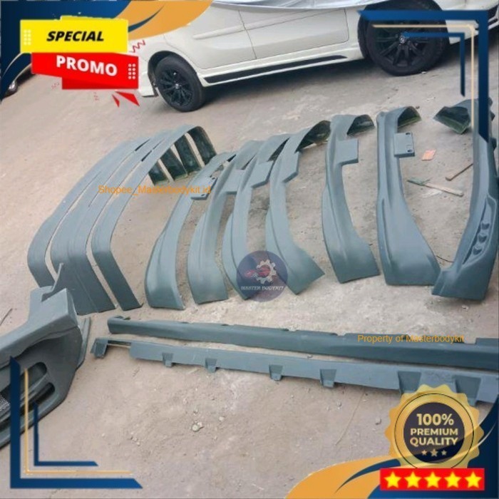 Aksesoris Bemper Mobil bodykit belakang dan samping granmax luxio Termurah