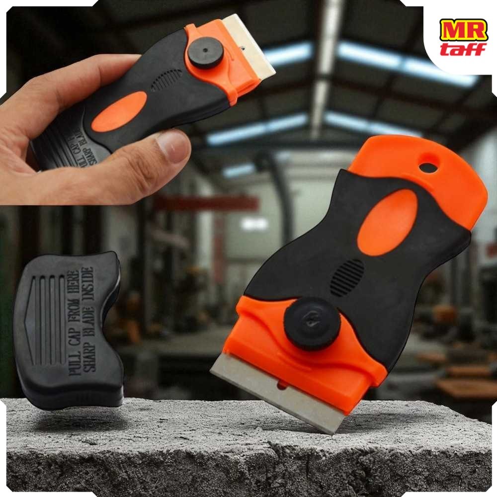 

Pisau Pengupas Stiker Serbaguna Scraper Knife for Car Sticker - QD-0485