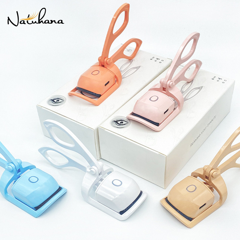 Rechargeable USB Portable Electric Heated Comb Perm Long Lasting Eyelashes Curls Thermal Eyelash Cur