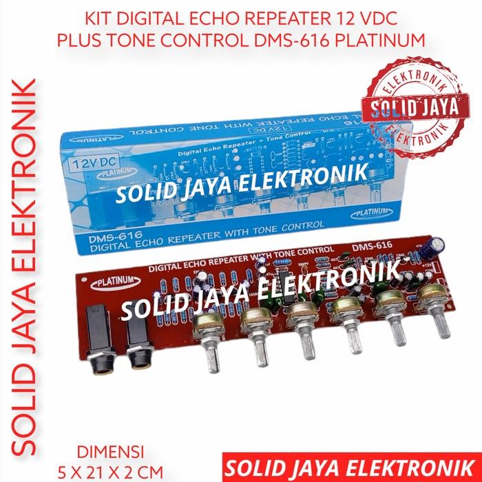 KIT DIGITAL ECHO REPEATER PLUS TONE CONTROL DMS616 DMS 616 PLATINUM