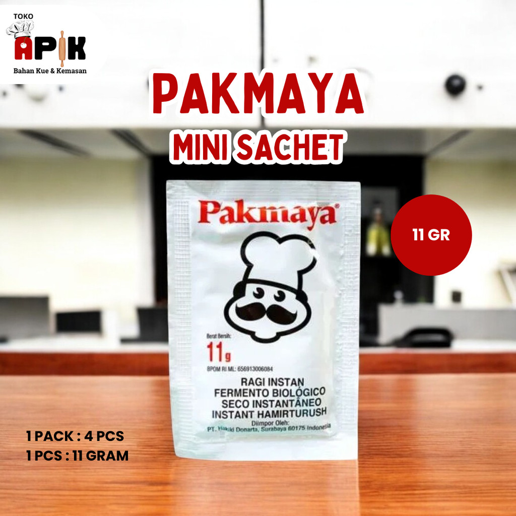 

PAKMAYA MINI SACHET UKURAN 11 GRAM / RAGI INSTAN