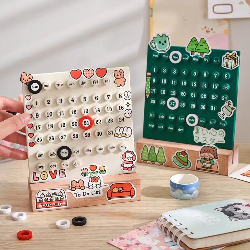 

TERLARIS Kalender Meja Abadi Permanent Calendar Diy Kalender