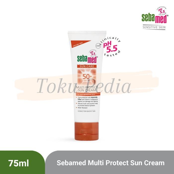 Sebamed Sun Cream SPF 50 / Sunblock 75ml / Krim Tabir Surya 75 ml