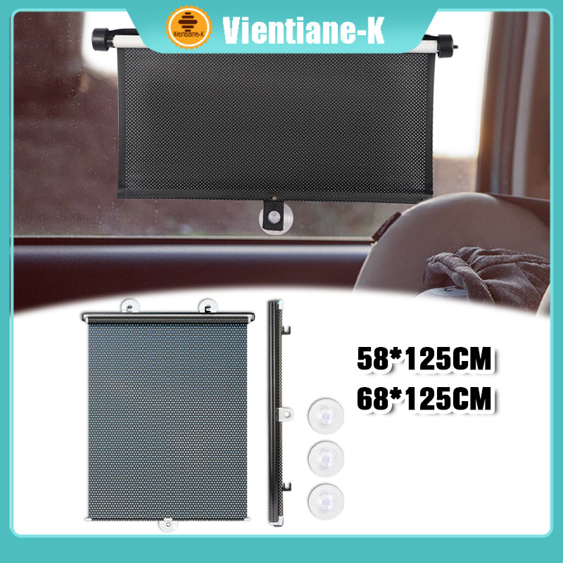 Tirai Sun Shield / Tirai Jendela / Pelindung Panas Roller Blind Mobil