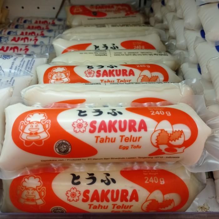 

Sakura tahu telur egg tofu 240 gr