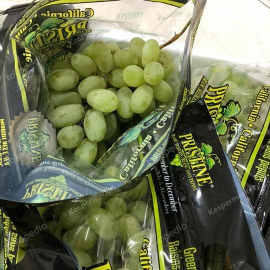 

Anggur hijau Pristine usa garing manis 0.5 kg