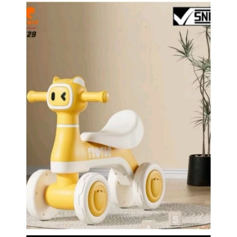 Sepeda dorong anak balance bike mainan play ground Exotic ET2129 ET2128 ET 2129 ET 2128 keseimbangan