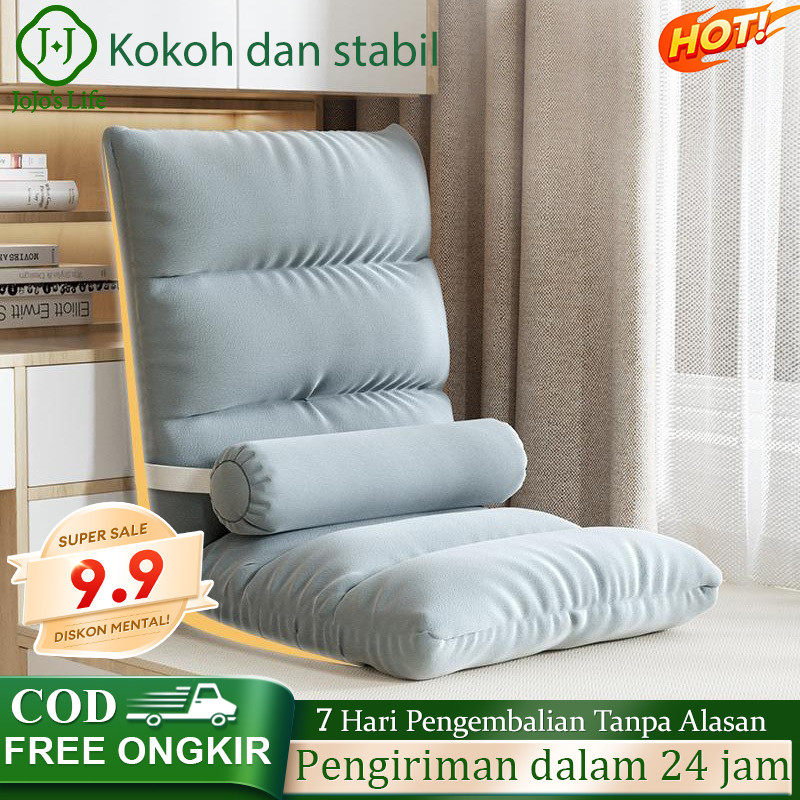 GERISAL 【TERBARU】 Kursi Sofa Lesehan Lipat Kursi Lesehan Lipat Jumbo Kursi Lantai Minimalis