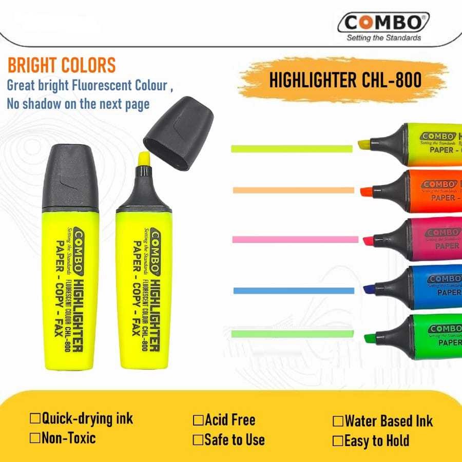 

Stabilo Highlighter / Highlighter Fluorescent / Spidol Stabilo CHL-800