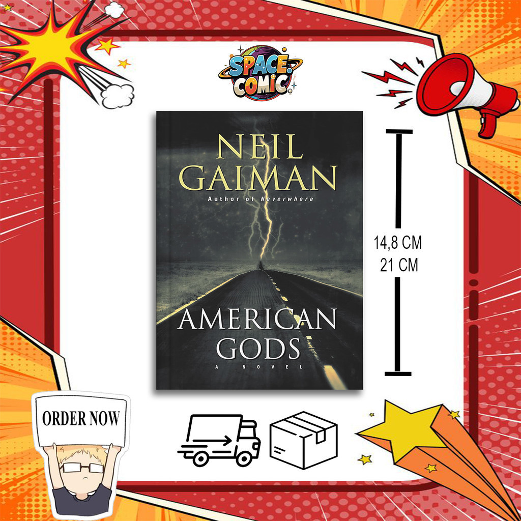 American Gods (American Gods, Books.1) by Neil Gaiman (English)