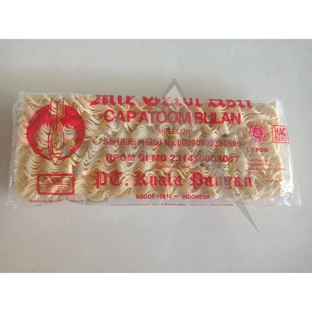 

MIE ATOM BULAN 200 GRAM