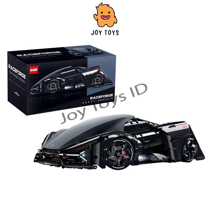 JOY TOYS Mainan Anak Brick Guly Mobil Lamborghini Terzo Millennio Concept Electrical Car 2884 Pcs Hi