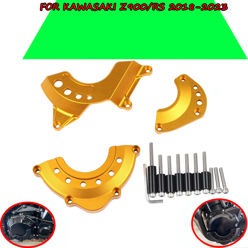 Engine Guard Cover For Kawasaki Z900RS 2018-2023 Fairing Frame Slider Crash Pad Stator Protector for