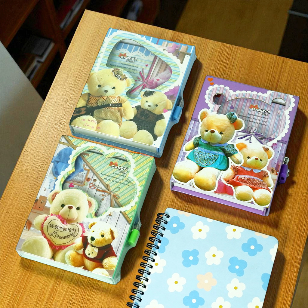 

Buku Catatan / Buku Diary Aesthetic / Buku Note Aesthetic / Buku Diary Kunci 64K-YS04138