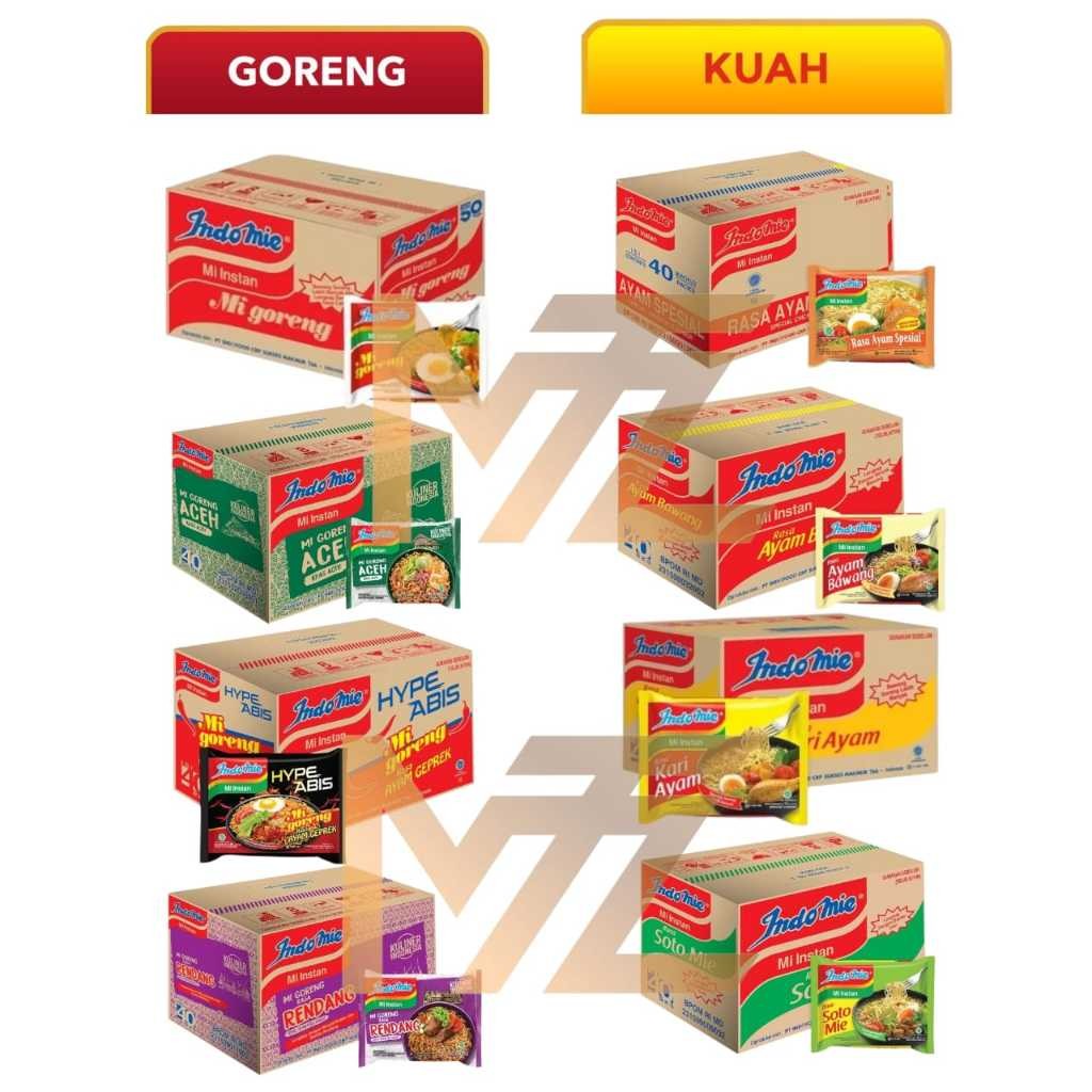 

️MUMTAAZZTORE️ INDOFOOD INDOMIE INDOMI PER 1 DUS
