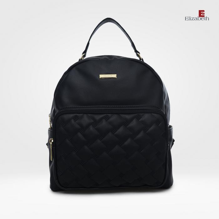 ORIGINAL Tas Ransel Wanita Elizabeth Backpack 0055-6127 - Black