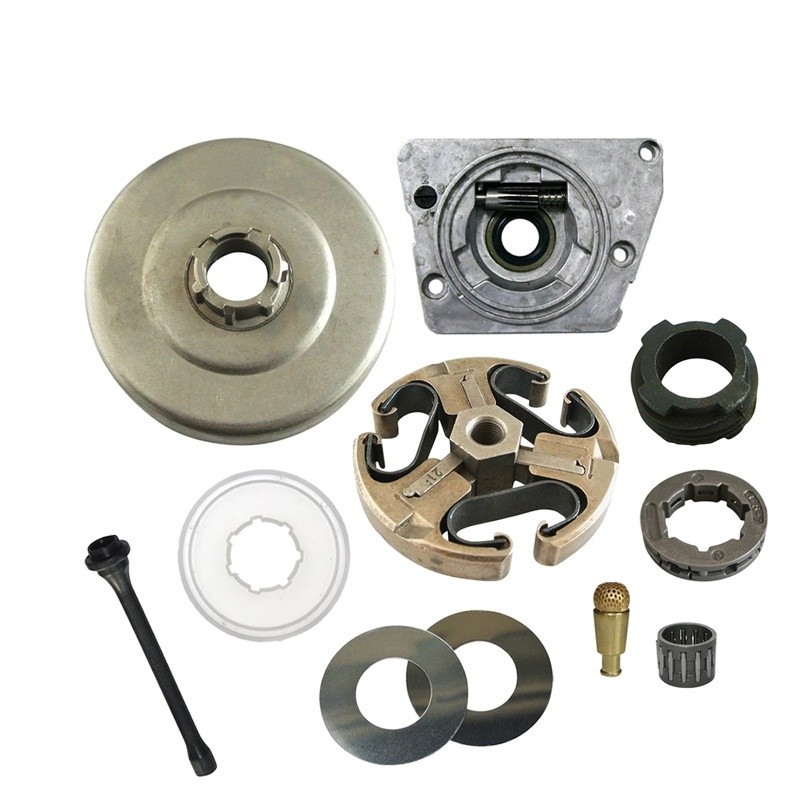 3 8 Clutch Drum Oil Pump Rim Sprocket Worm Gear Kit For HUSQVARNA 61 66 266 268 272 272XP Chainsaw P