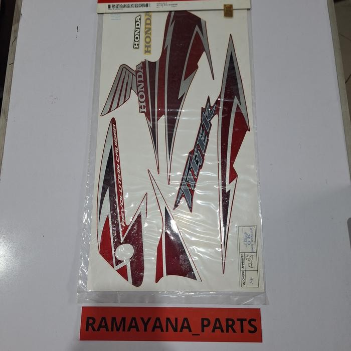 Stiker Stripping Kanan Tiger Merah 871X0KCJ630ZBR