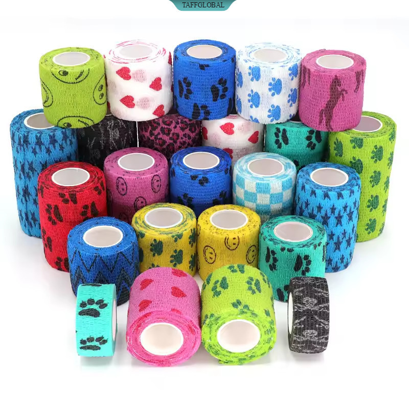Sport Tape Kinesiology Perban Plester Otot Medical 6 PCS - FM-TW6