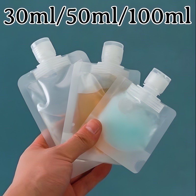 Botol Refill Sabun portable Travel Plastik Fliptop Organizer Traveling|Botol Refill