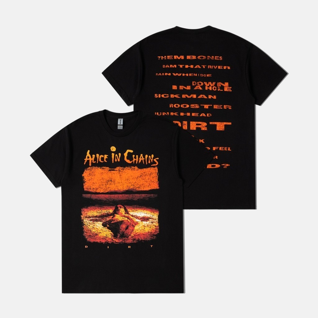 [HOT] Alice In Chains - Distressed Dirt Tshirt