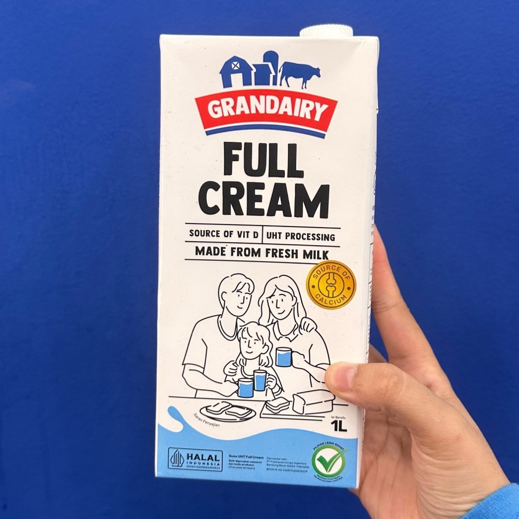 

GRANDAIRY FULL CREAM MILK 1000ML