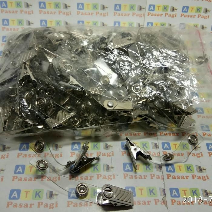 

Jepitan nametag garis id card tebal by Radhiant official