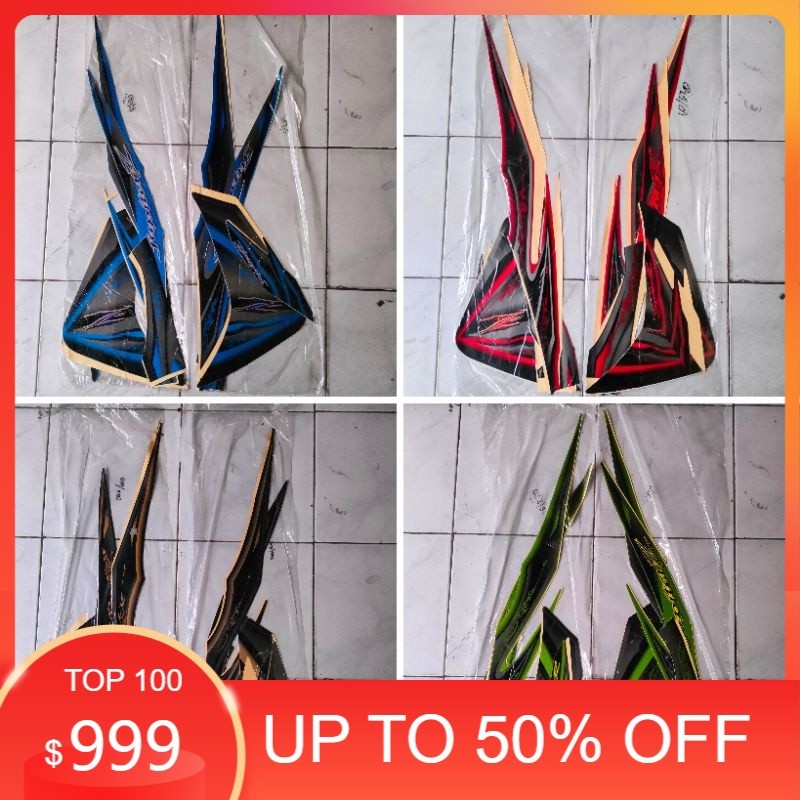 STRIPING STIKER LIS MOTOR JUPITER Z NEW TAHUN 2010 JUPITER ROBOT BODY STANDAR  BERKUALITAS