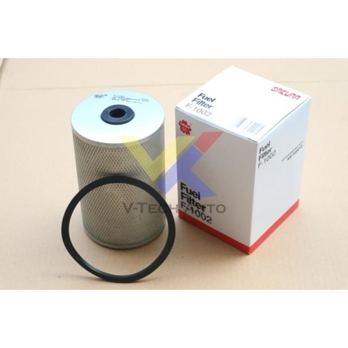 F-1002 Sakura Fuel Filter Solar Bawah Mitsubishi Fuso FR PS190 6D16 ME040246 F1002