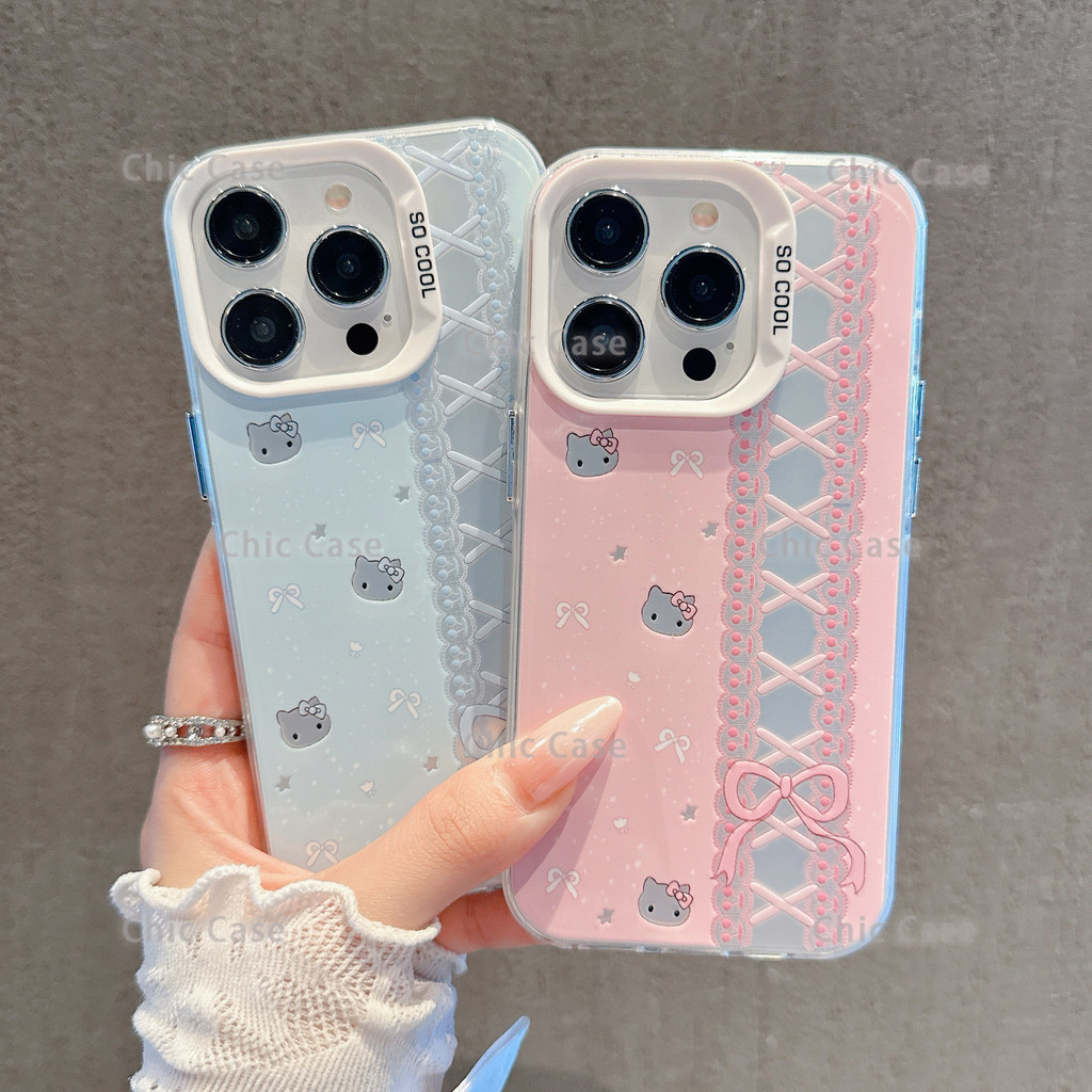 Casing HP Kartun Untuk iPhone 16 15 14 13 12 11 Pro Max 6 7 8 Plus X XR XS MAX Lucu Anti Jatuh Casin
