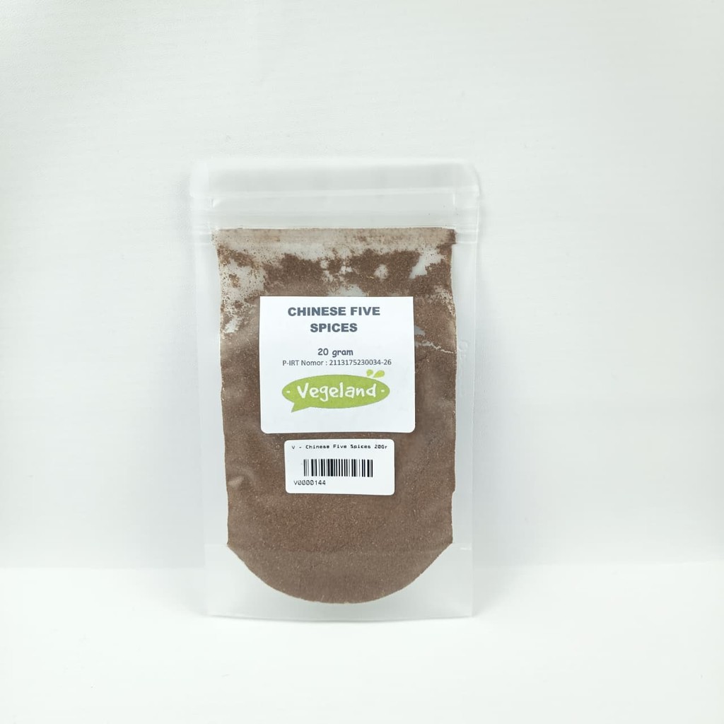 

Chinese Five Spices Vegeland 20Gr Bumbu Ngohiong