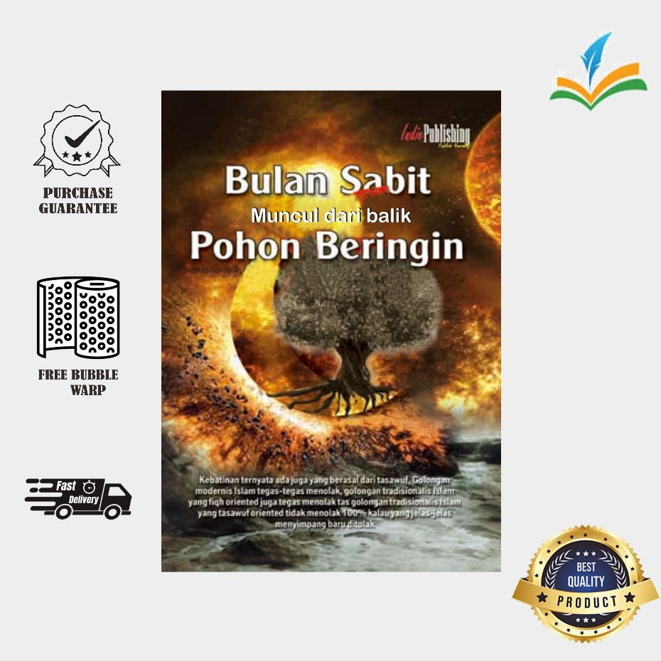 Bulan Sabit Muncul dari balik Pohon Beringin - Mitsuo Nakamura