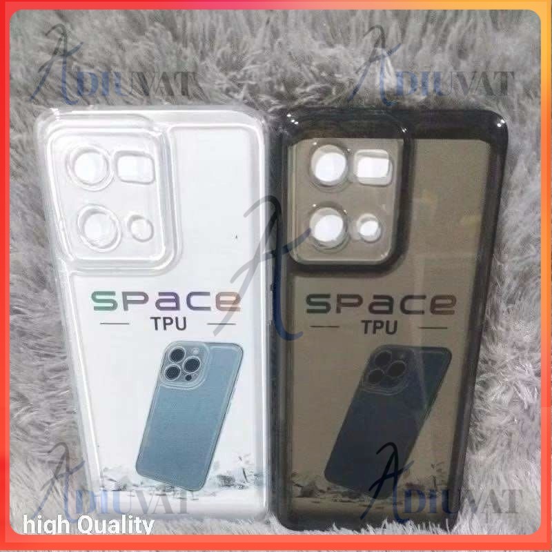 PROMO SoftCase Casing OPPO RENO 7 4G /Reno 8 4G Silikon Bening Transparan Space TPU Pelindung Belaka