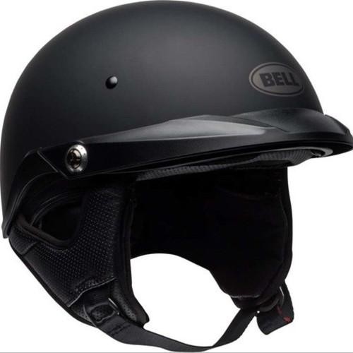 PROMO  Helm Motor Half Face - Bell Pit Boss Black Matt