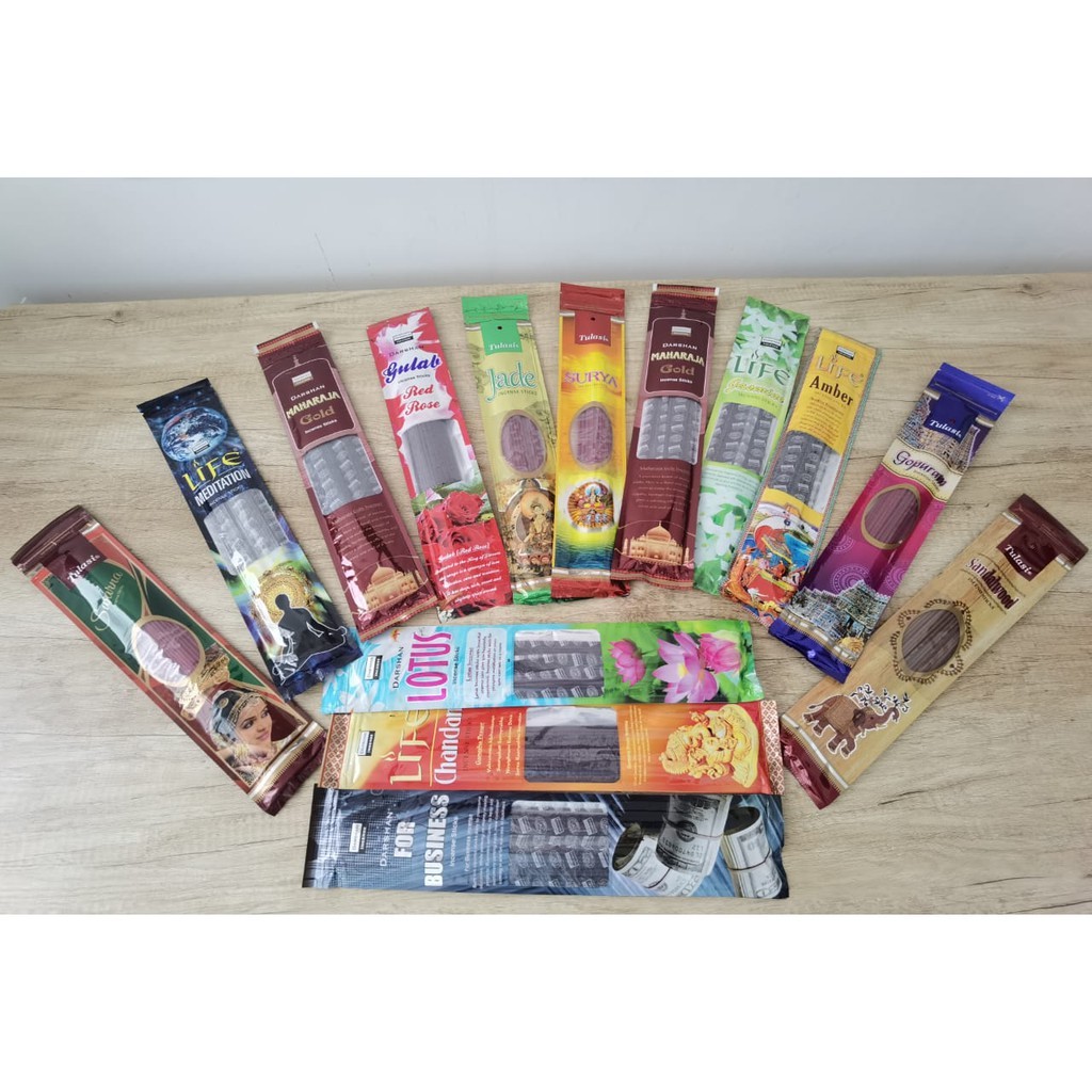 TANEKASHOP - Dupa Maharaja Hio Life Isi 50 Batang Jasmine Rose Meditation Business Sandalwood Gopura