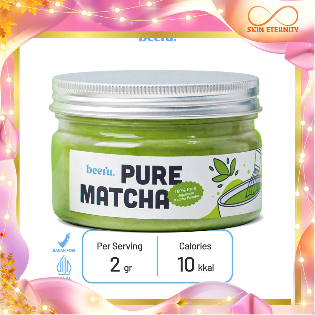 

Beeru Pure Matcha Powder 100gr - Minuman Mactha Dari Jepang