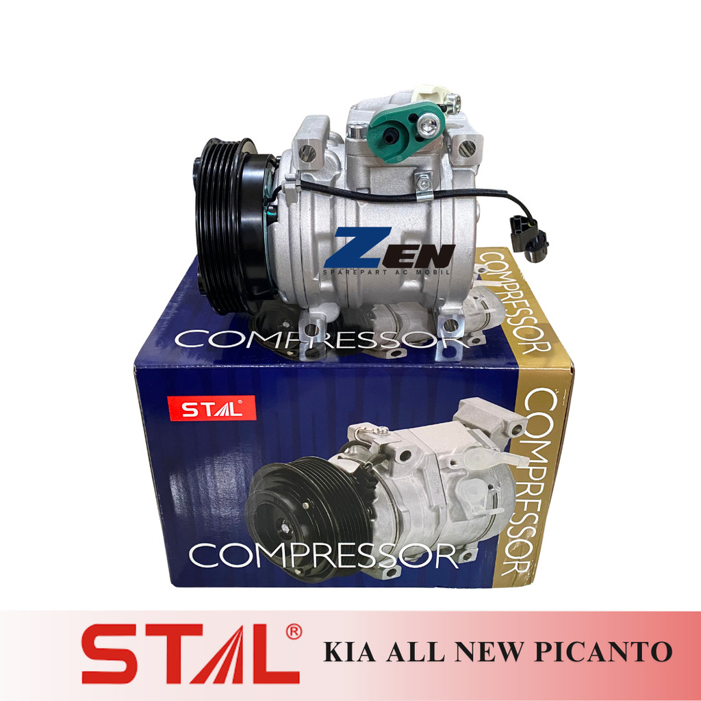 KOMPRESOR HYUNDAI I10 KIA ALL NEW PICANTO 2012 STAL JBA-1115
