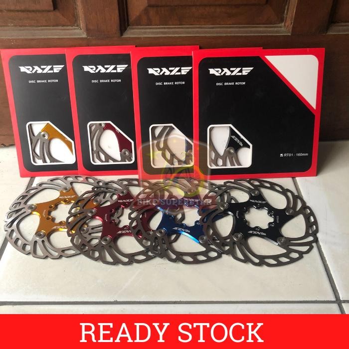 Rotor Disc Brake Piringan Cakram 6 Bolts Sepeda 160mm Raze Lipat MTB Best Quality
