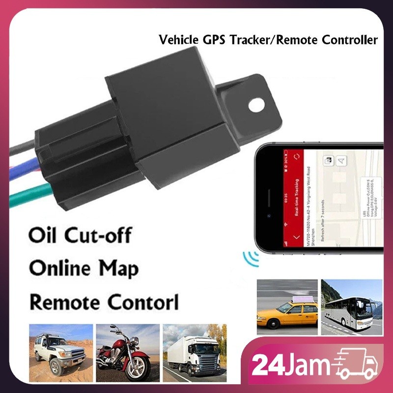 alat pelacak gps jarak jauh/gps tracker mobil/GPS YunTrack CJ720-gps motor jarak jauh anti maling