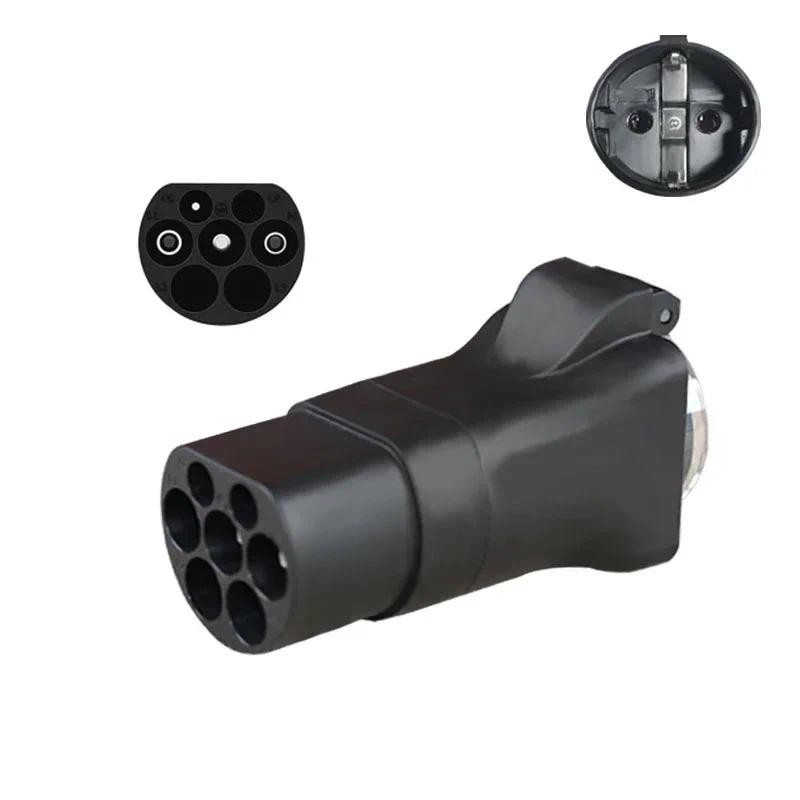Not a TYPE2 carElectric Car Side Discharge Plug EV GBT 16A Charger adapter with EU Socket Outdoor Po
