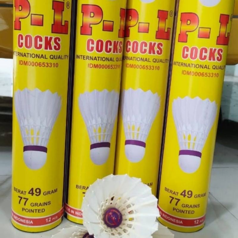 SHUTTLECOCK BADMINTON PL UNGU ORIGINAL ISI 12