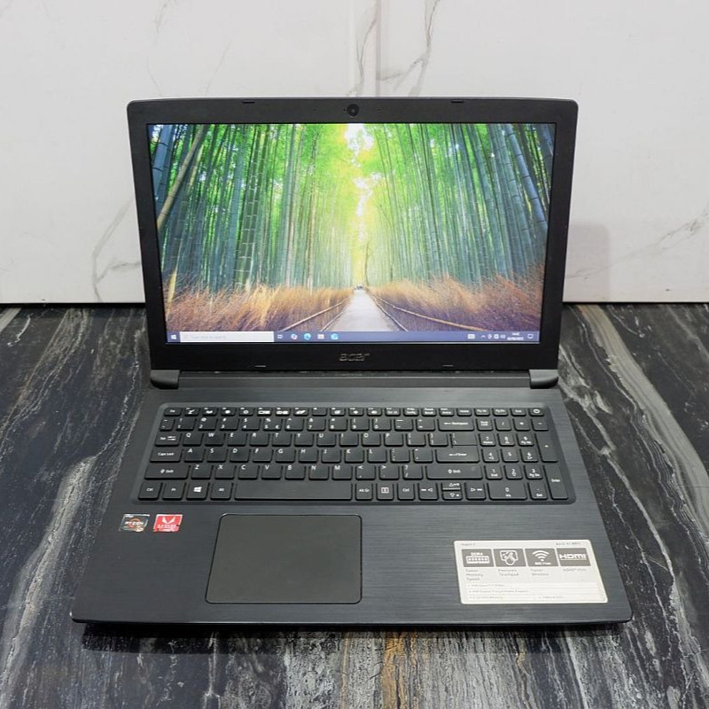 Laptop A315-41 AMD Ryzen 3 3200U RaM 16GB SSD 1TB Window 10 + Office Normal Siap Pakai - Laptop Mura