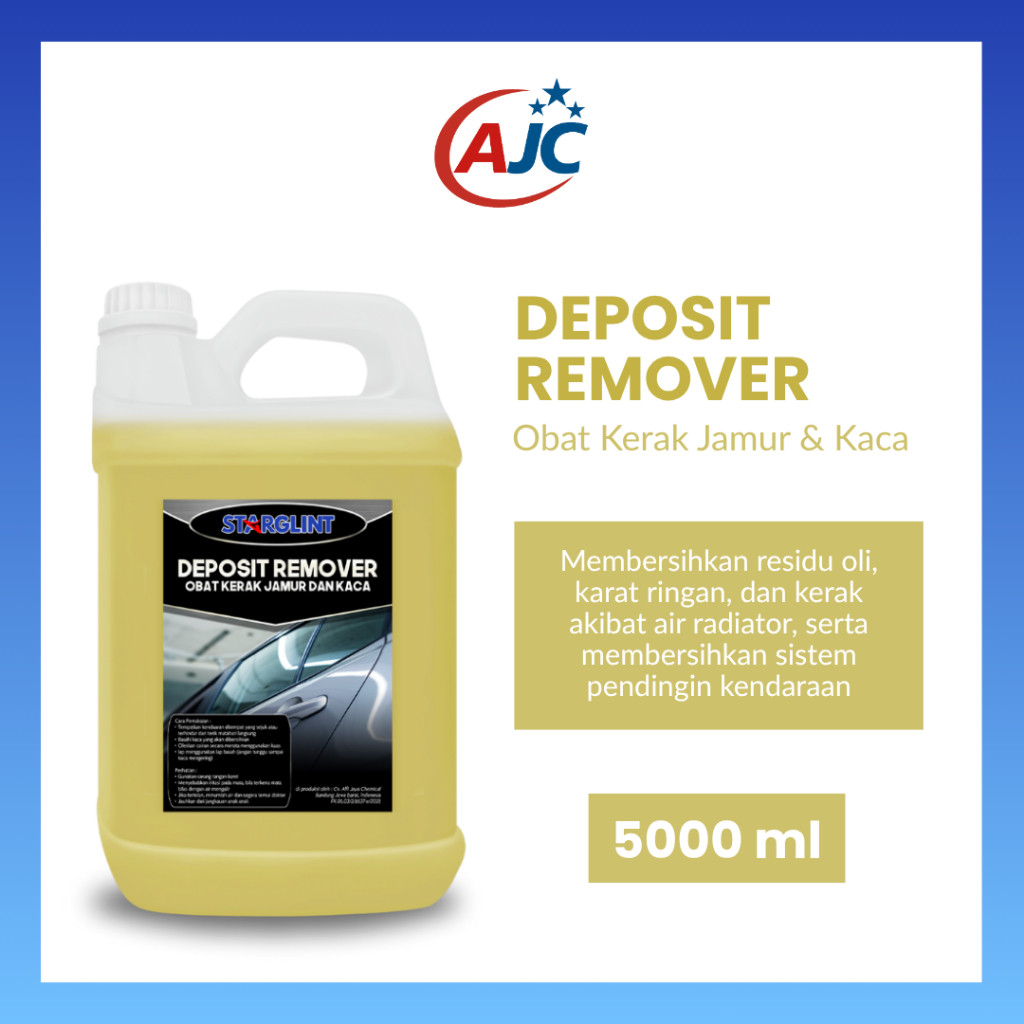 Obat Jamur dan Kerak Kaca / Pembersih Jamur Kaca Mobil 5 Liter / ANTI JAMUR KACA / Cairan Obat Pengh