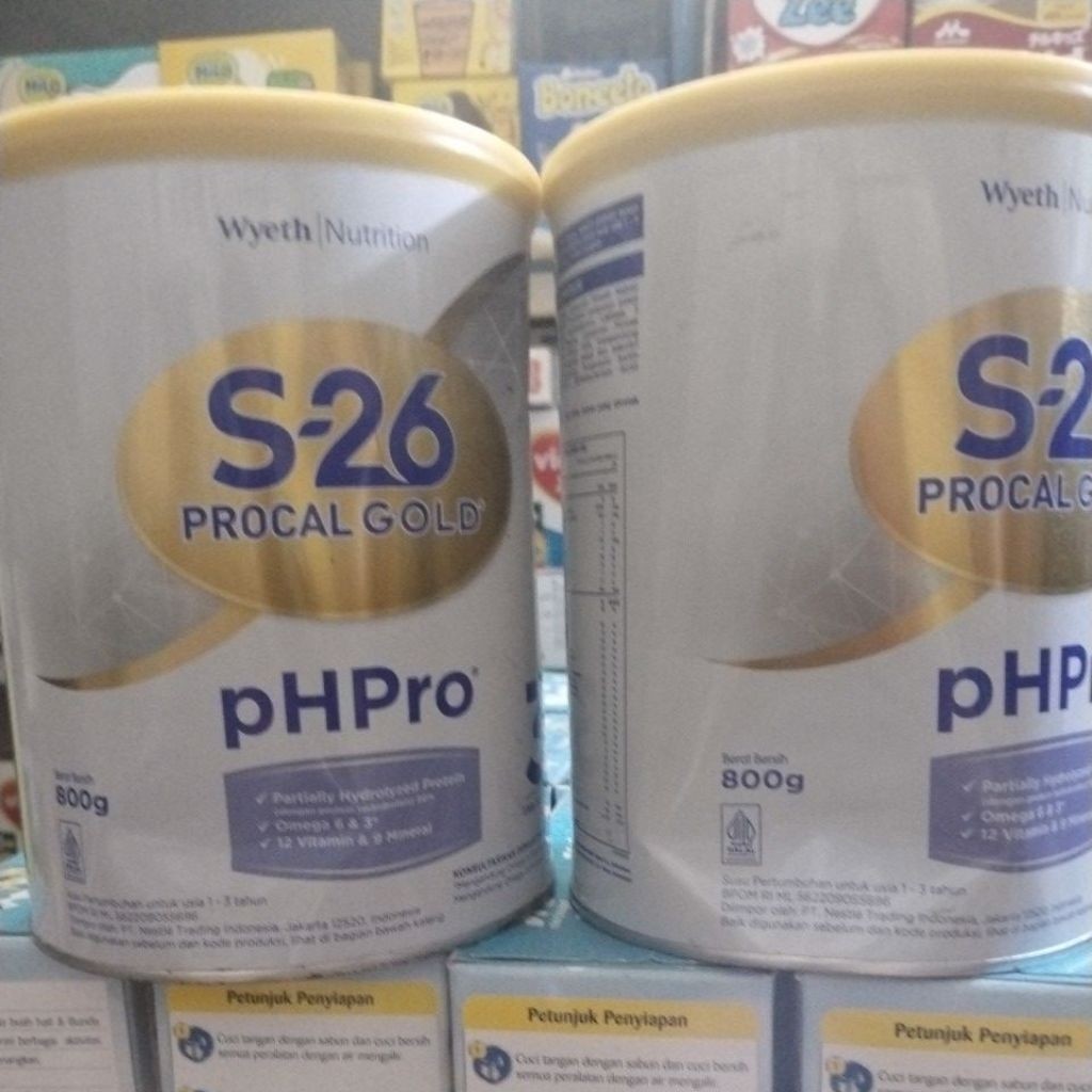 S-26 Procal Gold 3 Phpro 800gr Susu Bayi 1-3 Tahun