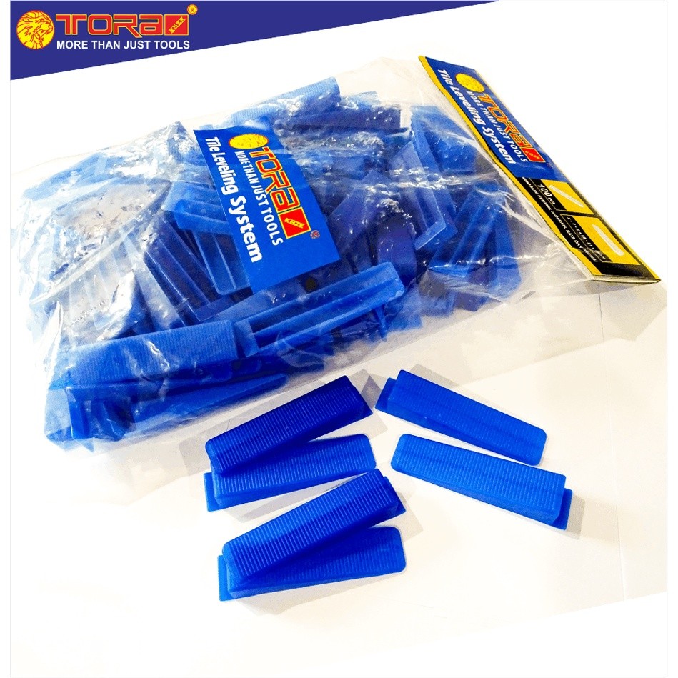 TORA Clip Wedge Tile Nat Spacer Leveling - Alat Perata Keramik Granit