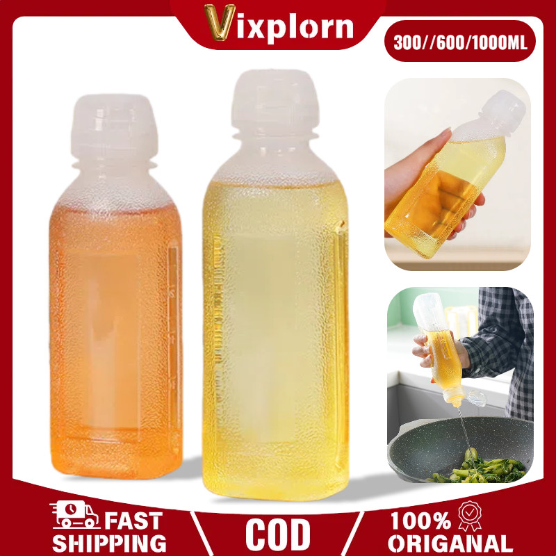 Vixplorn Botol Saus Plastik Botol Wadah Kecap Plastik Food Grade Botol Sauce Mayonaise Kecap