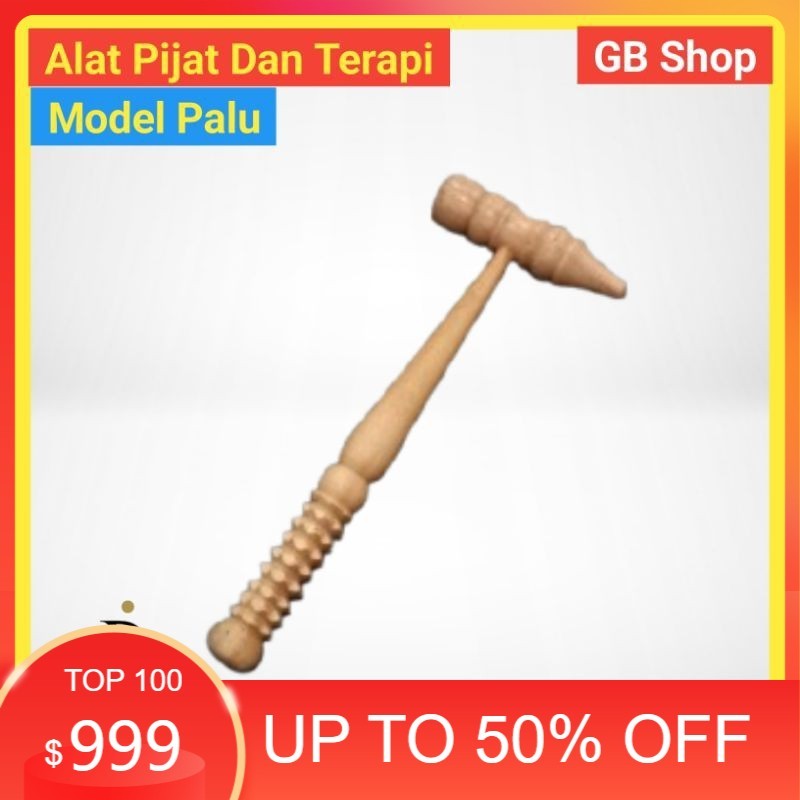 alat pijat kayu pukul, alat pijat kayu morel PALU tekstur halus